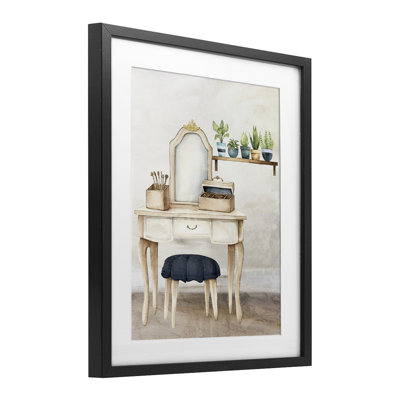 «Blue Tub Bathroom Vanity», impression par Kim Allen