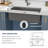 30" L x 19" W Undermount Kitchen Sink Workstation Single Bowl Sink 16 Gauge Stainless Steel Sink-129351390