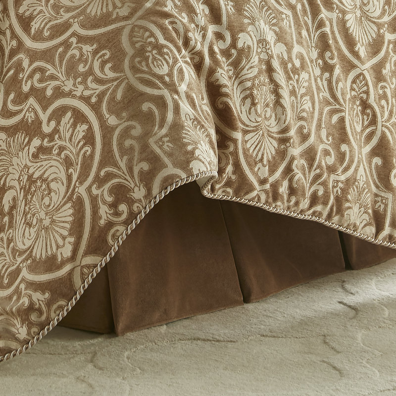 Pleated Wrap Around Bed Skirt, King