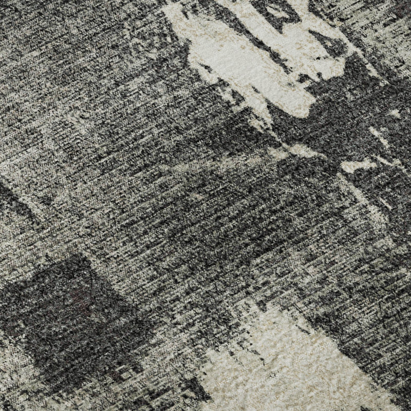 Premium Machine Washable Natoma AMF989 Abstract Rug, Rectangle 10' x 14'