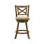 Tabouret de bar pivotant en bois Kodi-926360655-926360653-926360649