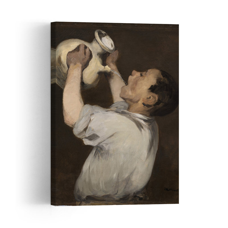 " Boy With Pitcher, C.1862-72 Abstract Contemporary Wall Art Print " by Edouard Manet, H 36 po x l 24 po