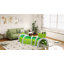 Abaigael Isabelle & Max 88cm W x 88cm D Indoor / Outdoor Plastic-406392181