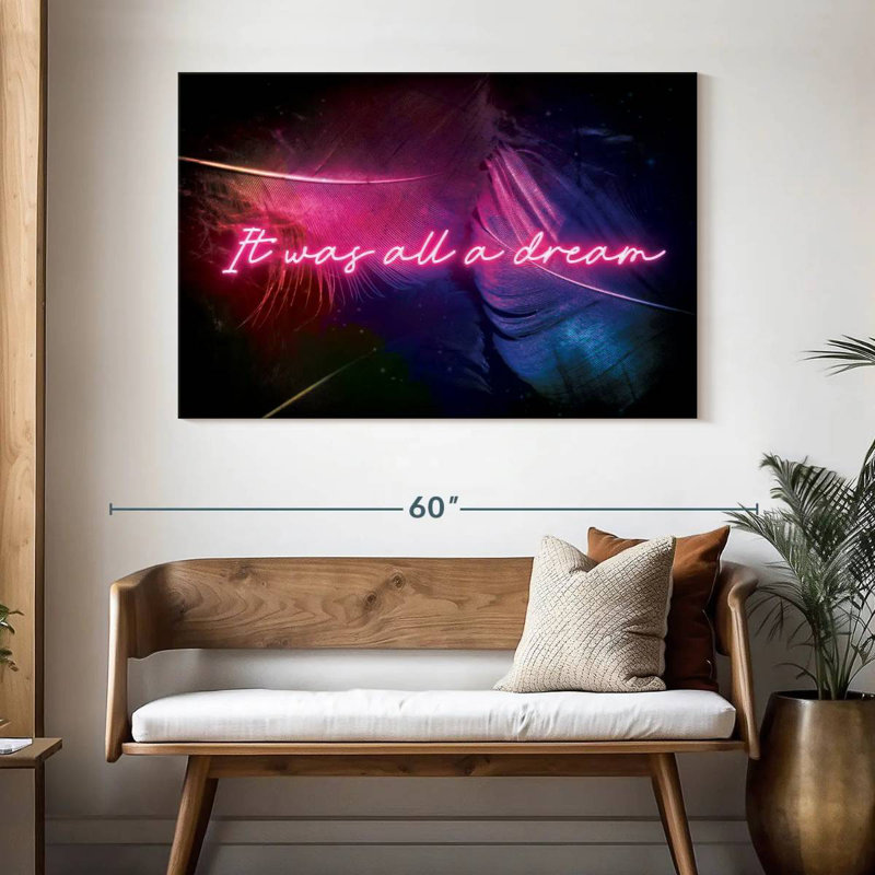 Tergel It Was All A Dream Typography