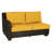 Saddleback 63'' Wide Premium All-Weather Wicker Loveseat with Cushions-26079937-46000911