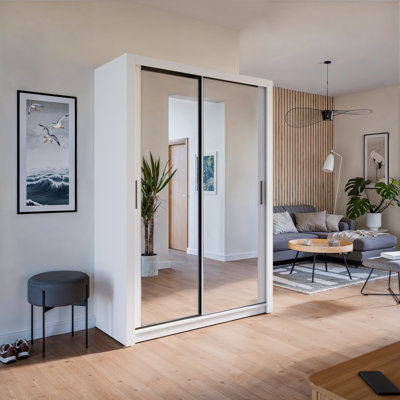 Badrudeen 2 Door Manufactured Wood Wardrobe