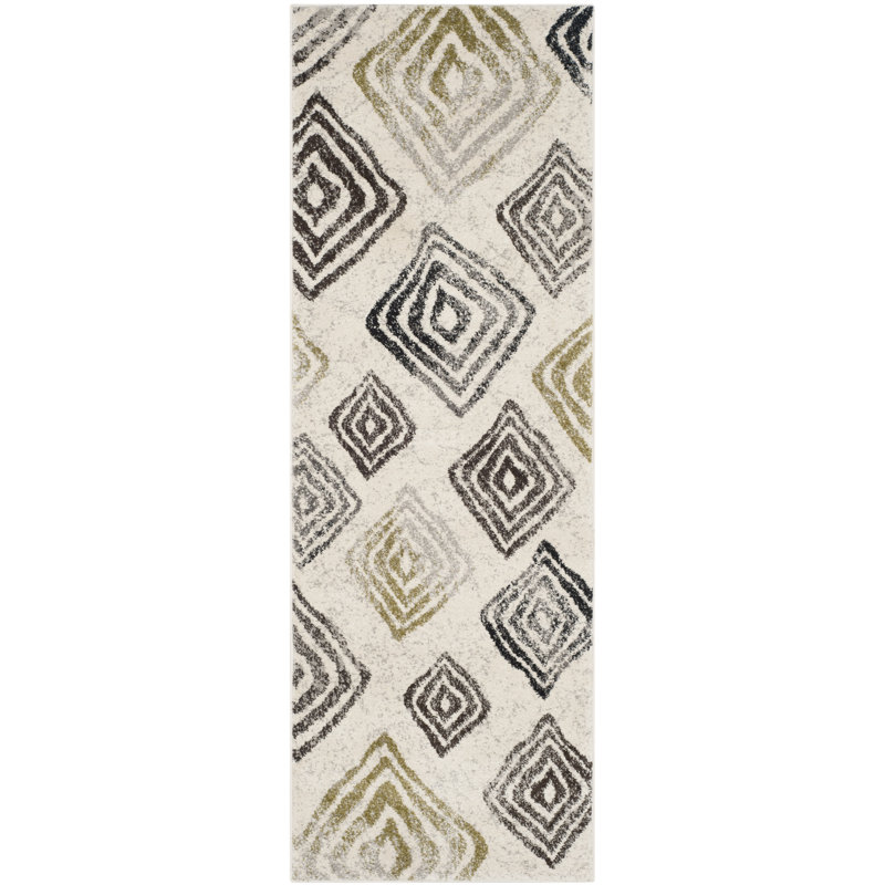 Shroyer Porcello Performance Geometric Rug, Runner 2'4" x 6'7"