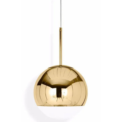 Luminaire suspendu rond (14 po)