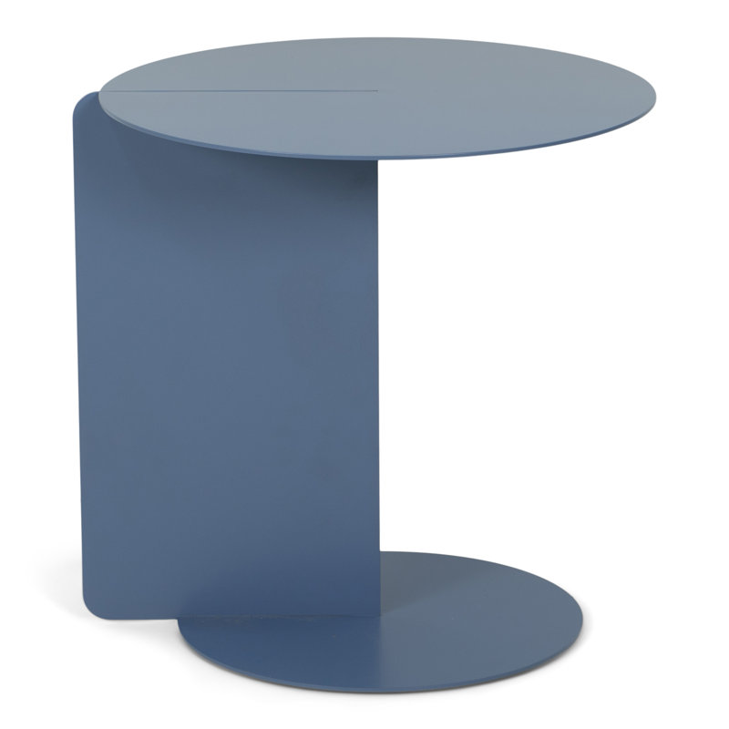 Jackson-Thomas Floor Shelf End Table, Blue