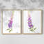 «Annie's Foxglove I», reproduction encadrée de qualité supérieure - prête à être accrochée - aucun clou requis - aucun clou requis-1377530428-1377530430
