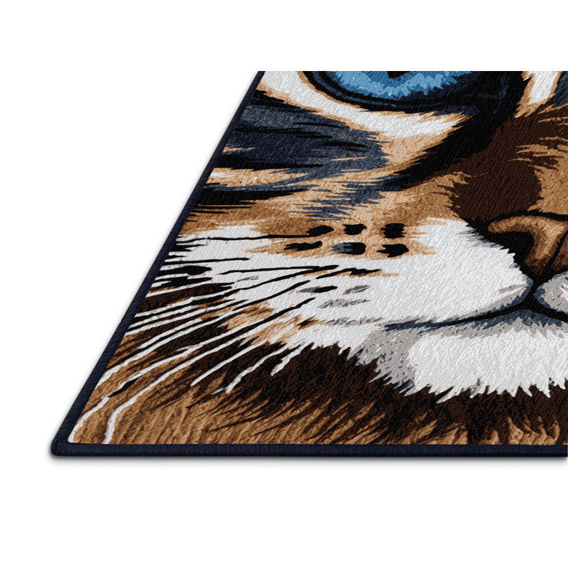  Tapis lavable Ojos Azules Cats, Tapis de couloir 2 pi x 4 pi