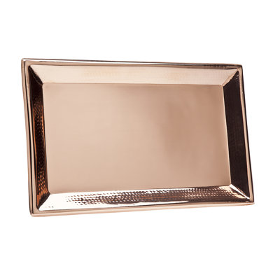 Cressida Classic Hammered Rectangle Serving Tray