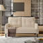 Tissu en velours côtelé, canapé double monochrome confortable, idéal pour les salons et les chambres-802798621