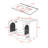 30"Single Bathroom Vanity With Ceramic Sink Top-1958481376