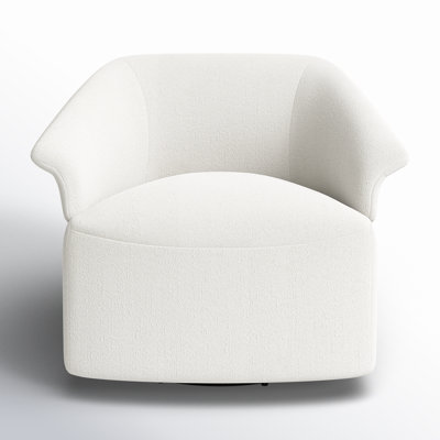 Morgana Upholstered Swivel Barrel Chair