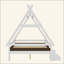 Lit plateforme House avec escalier, structure de lit en bois massif, profil bas et conception amusante pour enfants-802307966-802307963