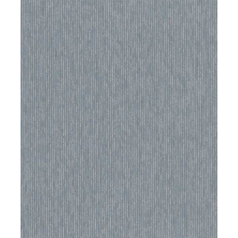 Rouleau de papier peint texturé L 33 pi x l 21 po Kalossi, Bleu / gris