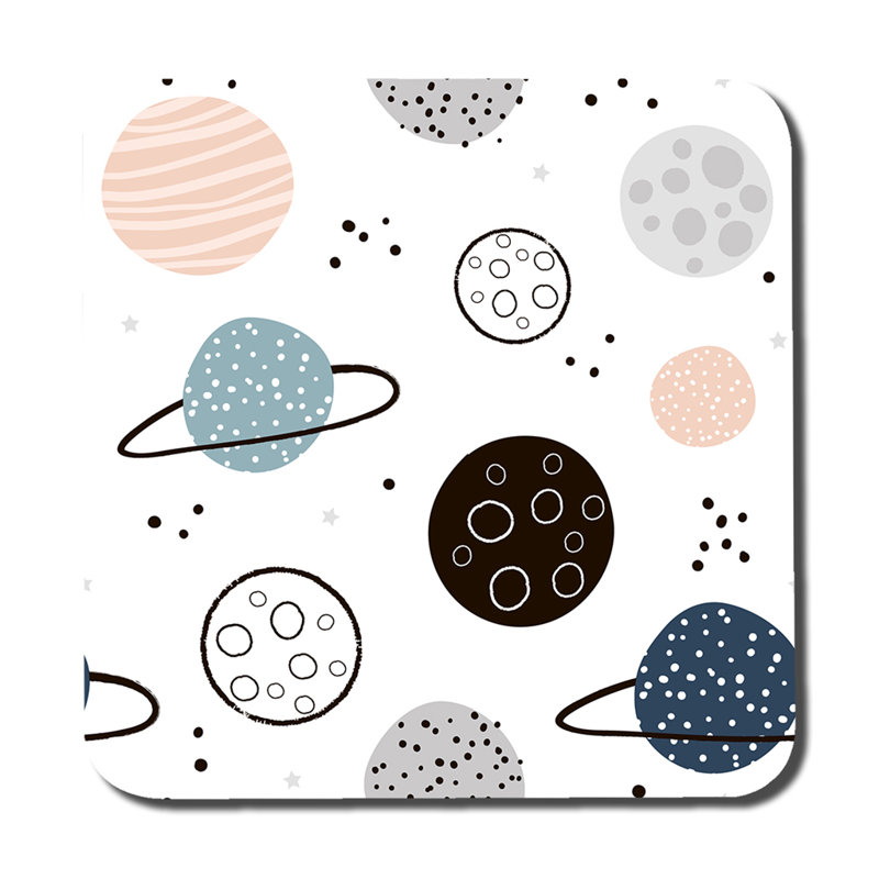 Square 6 Piece Coaster Set