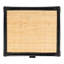 Table de chevet Elegant Boatner Coastal - l 18,5 po en osier et bambou avec tiroir et tablette ouverte-1455529941