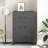 Chirata vidaXL Storage Chest, Metal Storage Cabinet, Metal Handle-1317410892