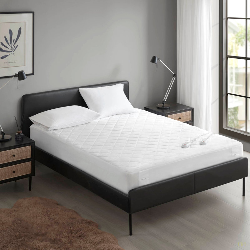 1 couvre-matelas chauffant pour grand lit, Grand lit