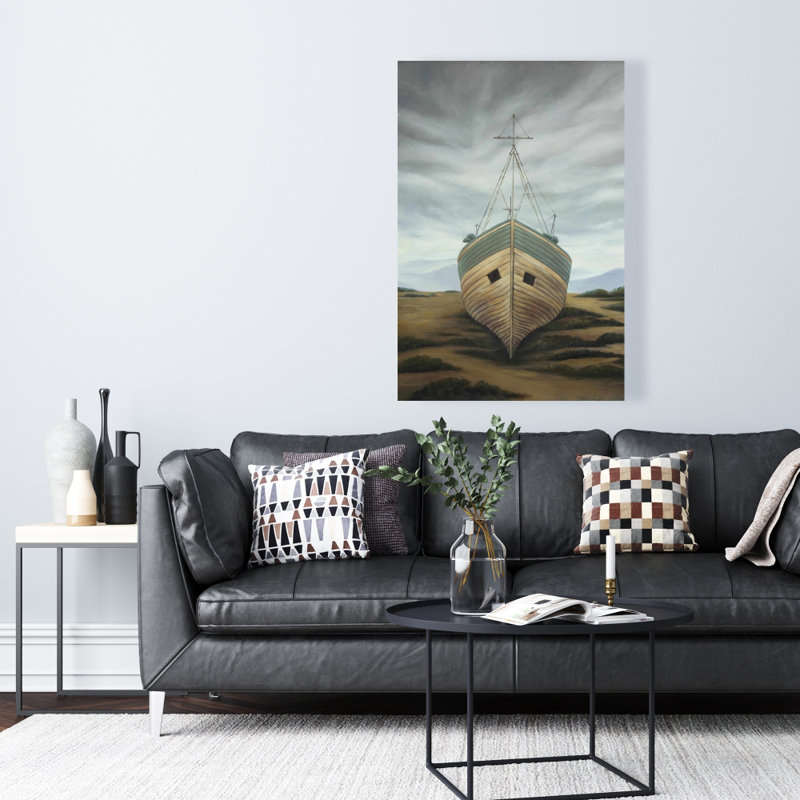 Bateau - Toile rustique côtière pour la décoration intérieure | Art nautique