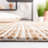 Sonnier Striped Flatweave Ivory/Natural Area Rug-648817850