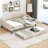 Modern Clari Upholstered Tufted Daybed With Trundle