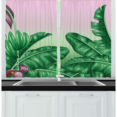 Pointed Kitchen Curtain