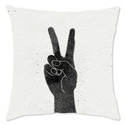 Housse et insert de coussin d'inspiration carrée