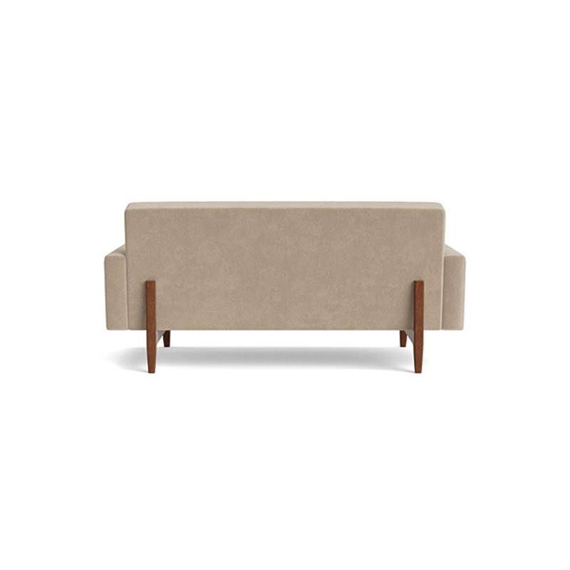 Tyler Loveseat (70"), Velvet - Beige