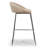 Uzair Upholstered Counter Stool with Metal Frame