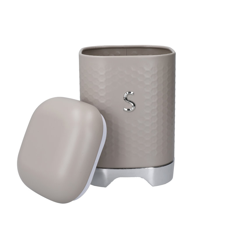 Lovello Sugar Kitchen Canister, Latte