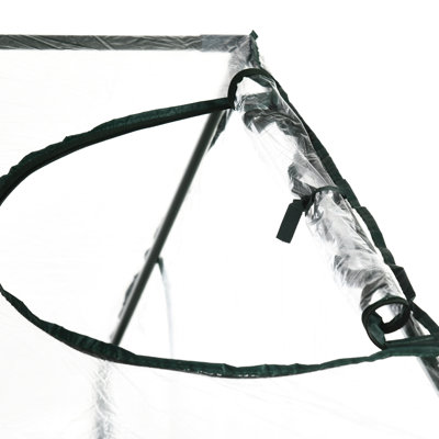 Portable Greenhouse For Herbs And Vegetables With Covering Walk-In Transparent Cover Air Vent