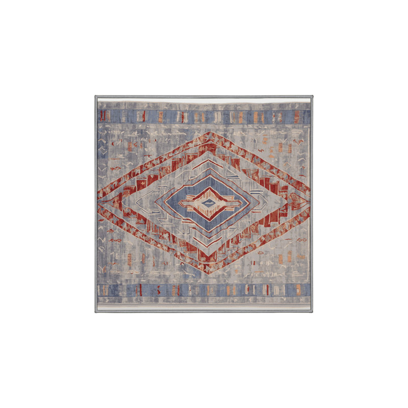 Silky Soft Plush Gray Area Rug, Runner 2' x 5'