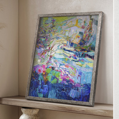 Gathering up the Goddess III Framed Print - Solid Wood