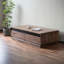 Table basse rectangulaire en bois massif-2002783892