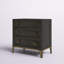 Table de chevet triple tiroir Aryo, finition Edgewater