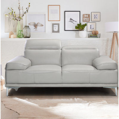 Mcglynn 72'' Faux Leather Loveseat