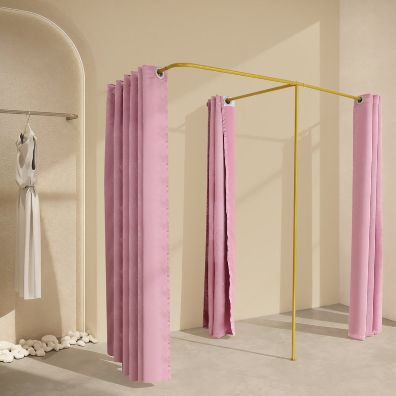 F-Shape Large Double Fitting Room Dressing Room