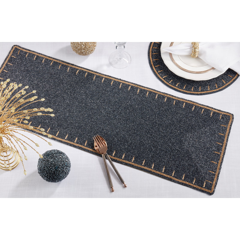 Chemin de table Classic Beauty, Bleu marine