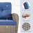 7-Piece Outdoor Patio Wicker Relaxed Fire Pit Set With Swivel Chairs And Ottomans-1542513238