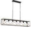 Lustre à intensité variable pour îlot de cuisine à 7 lumières Darlington-118554409-118554420