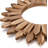 Solid Wood Sunburst Mirror