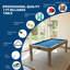 Table de billard 3 en 1 avec plateau-repas et table de ping-pong, ensemble de billard de 2,13 m avec accessoires complets, convertible en billard et table de ping-pong.-134701593