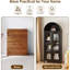 Armoire de cuisine moderne avec porte en verre
