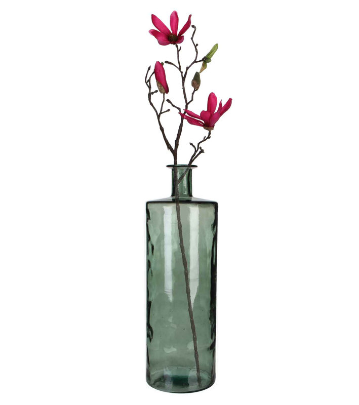 Chagnon Glass Floor Vase, Grey