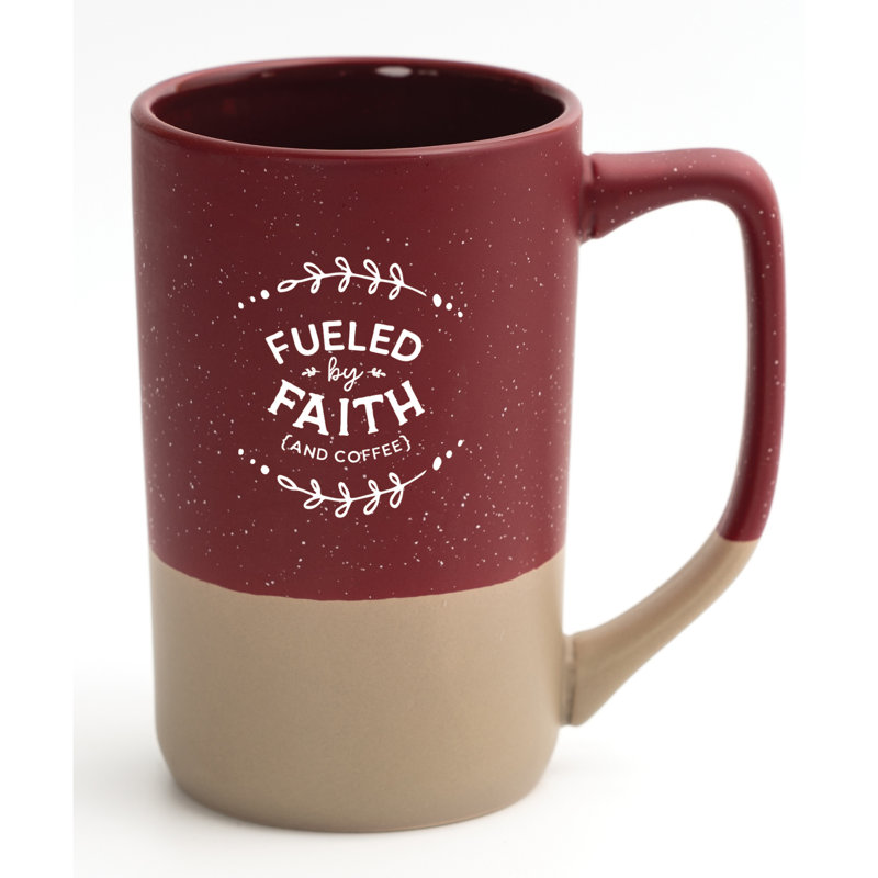 Fueled By Faith Designer Mug, 16oz