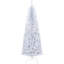  Grand sapin de Noël artificiel non éclairé avec branches réalistes et base en acier-1019832754