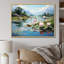 «Malacai China Art Jade Lotus II», art mural Chine-970661328-970661336